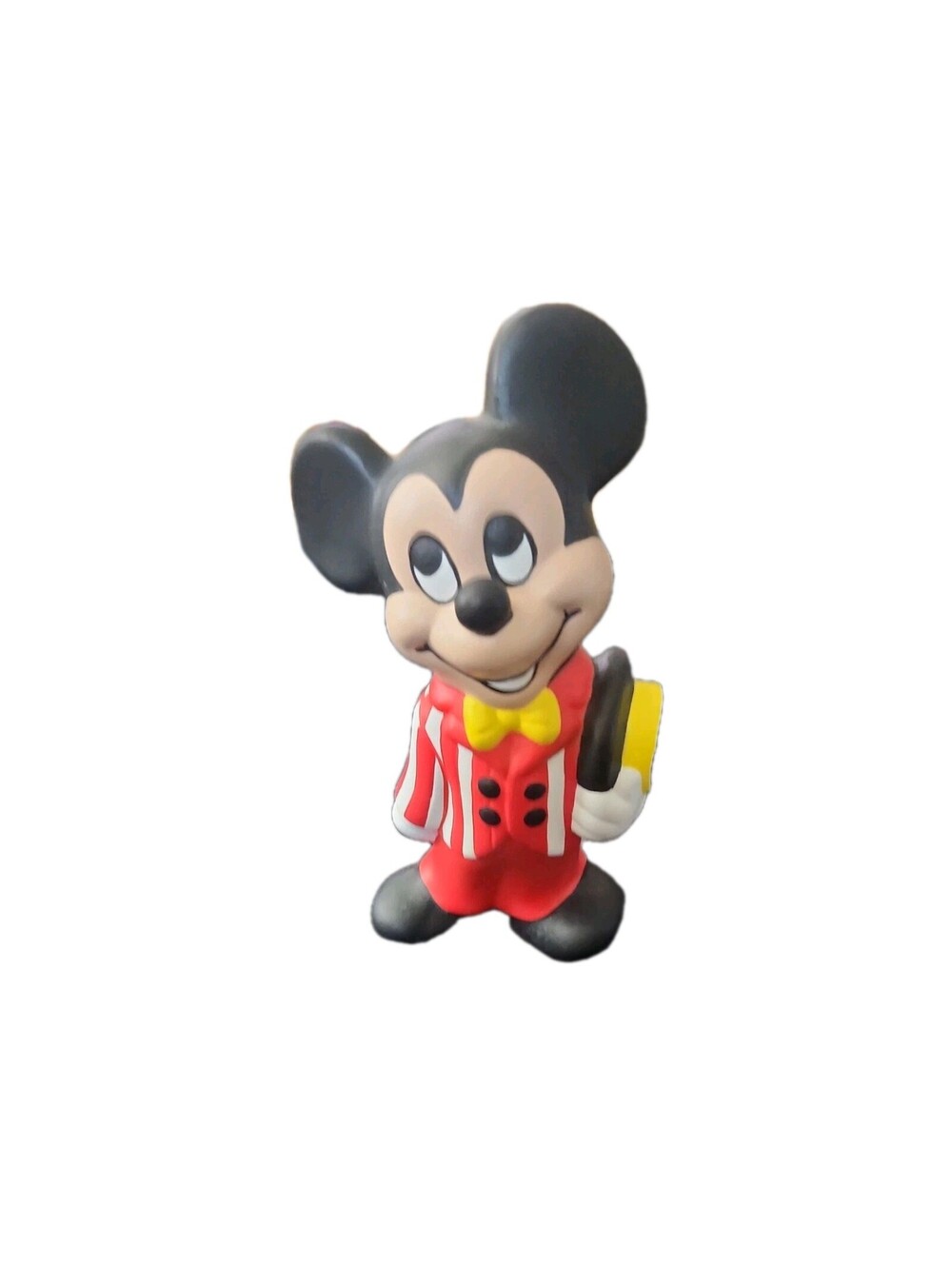 Vtg Ceramic Pottery DISNEY Hand Painted MICKEY MOUSE Figurine Statue 9 in